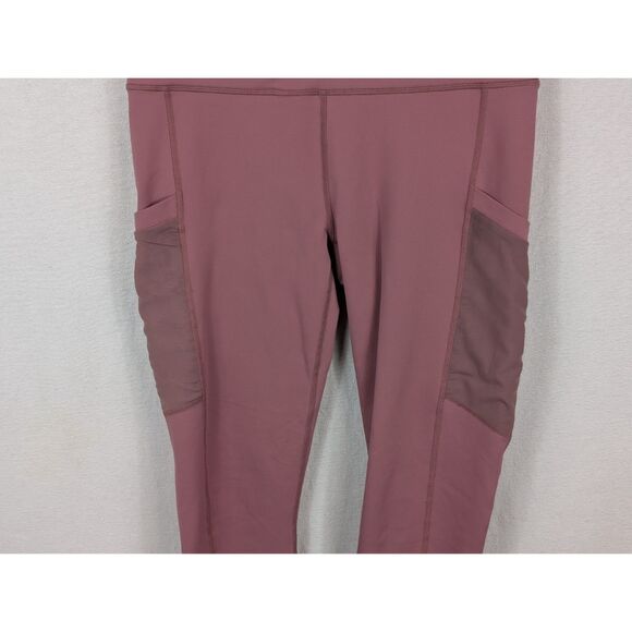 Fabletics PowerHold Leggings w/ Pockets Salmon Women's Size Medium - Picture 3 of 13